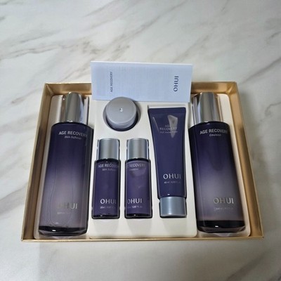 OHUI Age Recovery Special Skincare Set (Softener+Emulsion+Cream+Foam) K-beauty