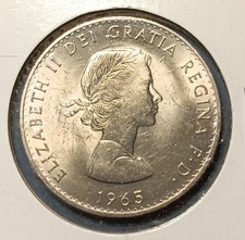 1965 Great Britain Crown. Uncirculated Churchill Coin.