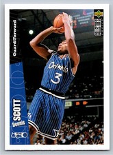 1996-97 Upper Deck Collector's Choice Dennis Scott #112 Orlando Magic Basketball