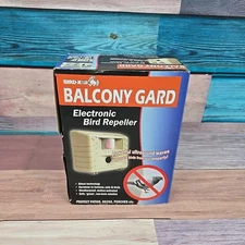 Bird-X Balcony Gard Ultrasonic Bird Repeller Guard Pest Control Home Owl Pigeon