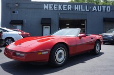 1987 Red Chevrolet Corvette   | C4 Corvette Photo 1