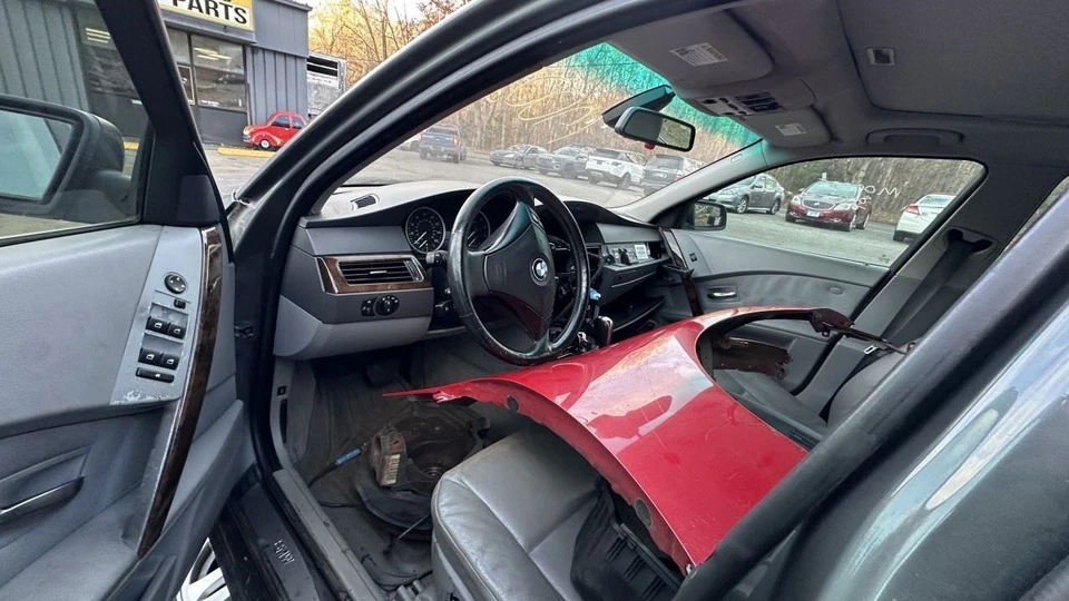 Farol de passageiros com xenônio HID compatível com 05-07 BMW 525i 1445579 - Imagem 3 de 4