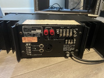 Crown PS-200 Stereo Amplifier. | eBay