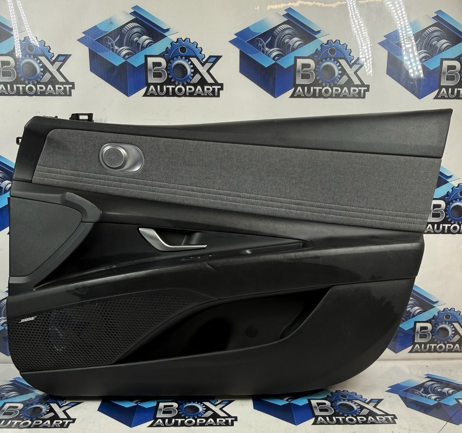 2021-2023 Hyundai Elantra Front Right Door Trim Panel Assembly Hand Black OEM
