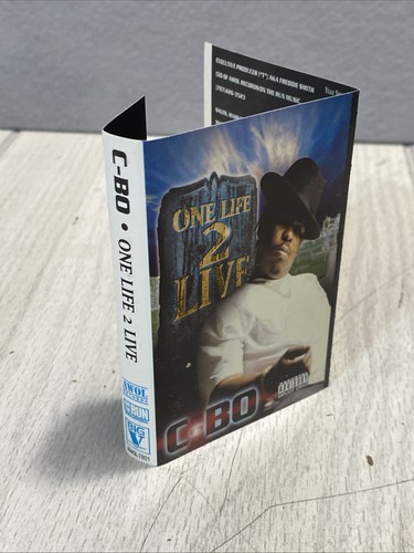 Rare C-BO Cassette One Life 2 Live Audio Tape AWOL-7201 Parental Advisory - Picture 9 of 9