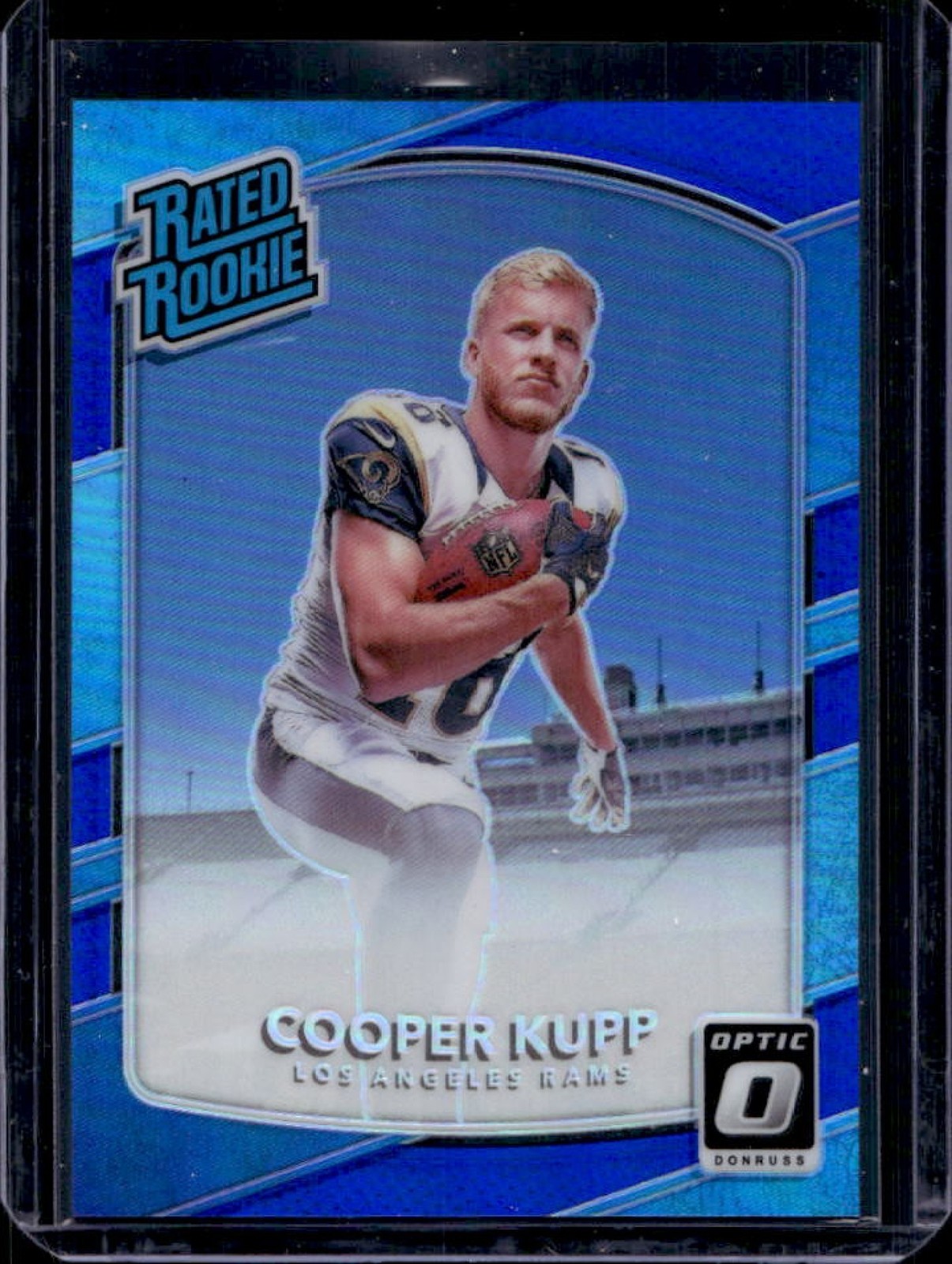 2017 Donruss Optic Cooper Kupp Blue Rated Rookie #86/149 Rams