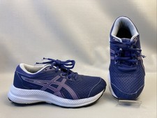 ASICS Gel Contend 8 Purple Pink Kids Size 1.5 GUC