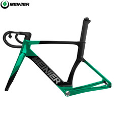 Telaio in carbonio T47 bici da corsa set telaio con manubrio/reggisella 700x32C Road Frame