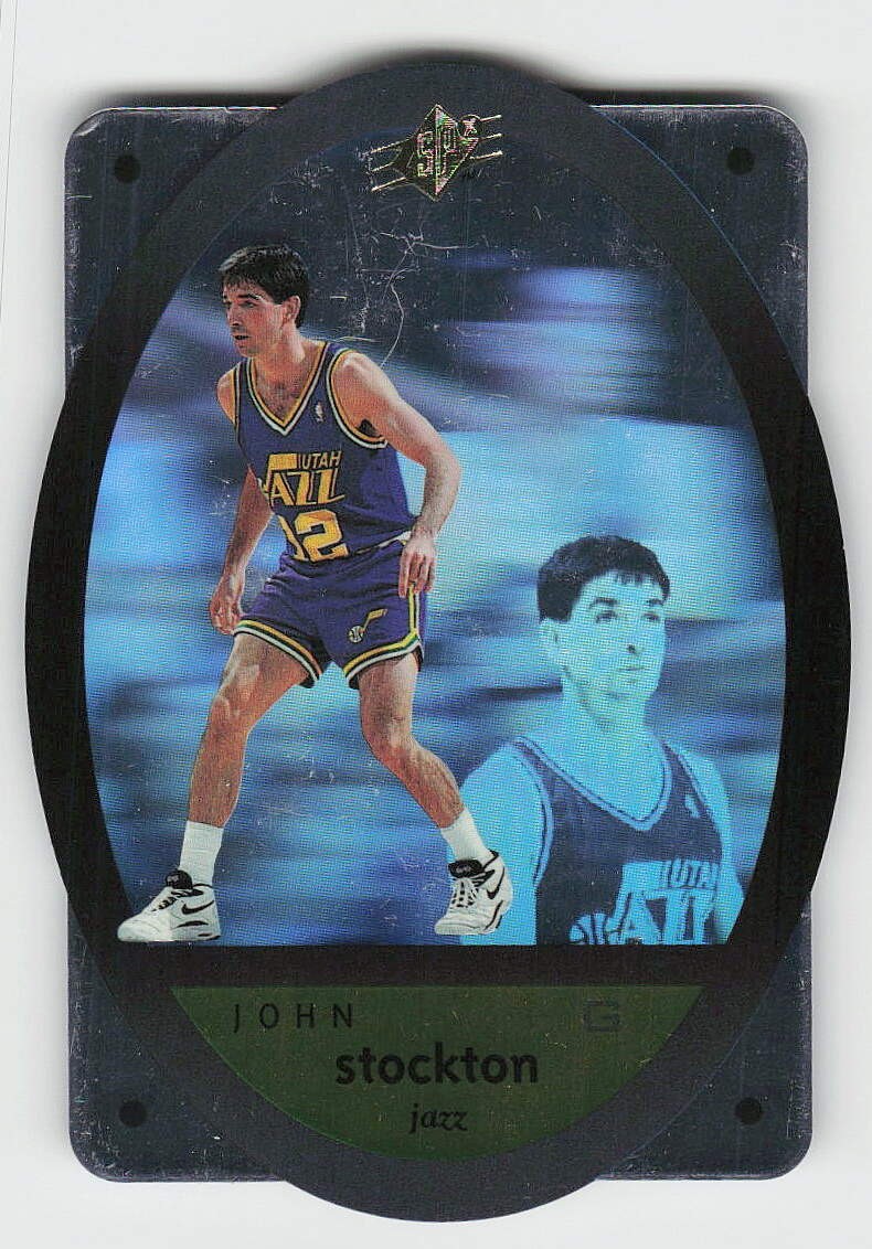 1996 SPx #48 John Stockton BASKETBALL Utah Jazz
