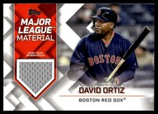 2022 Topps Major League Material Relic David Ortiz Red Sox #MLM-DO C14