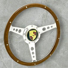 14 Wood Steering Wheel 1960-1973 Vw Beetle Karmann Ghia Thing Type 3 Rallye
