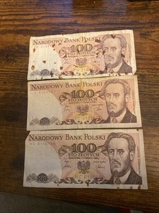 Poland BANKNOTE 100 Zlotych 1982 !!!!!!!!!!