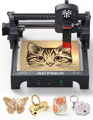 S1 2500Mw Laser Engraver, Portable Cutter & Engraving Machine for Beginners,130×