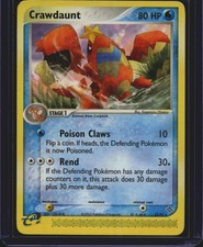 Pokémon TCG EX Dragon Crawdaunt 13/97 MP on eBay