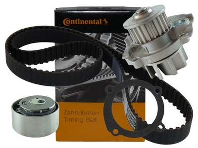 CONTI Zahnriemen +Spannrolle Wasserpumpe FIAT 500 PANDA PUNTO IDEA DOBLO 1.2 1.4