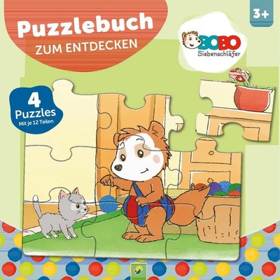 Bobo Siebenschläfer Puzzlebuch für Kinder ab 3 Jahren | Verlag | Buch | 10 S.