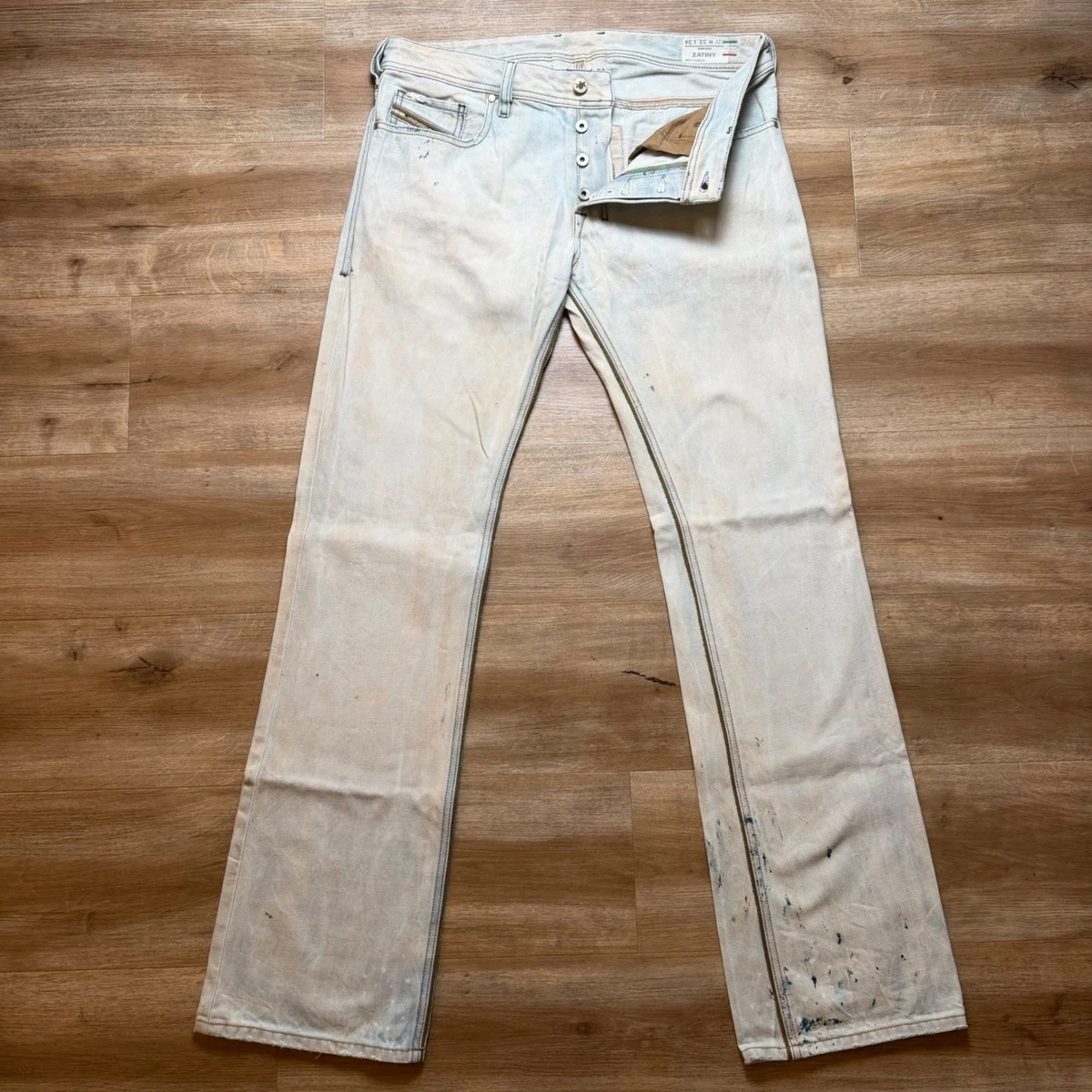 Diesel White Jeans for Men for sale | eBay