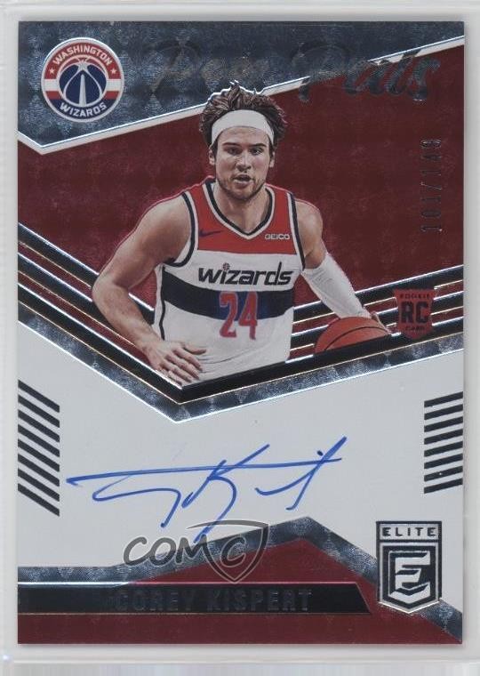2021-22 Donruss Elite Pen Pals /149 Corey Kispert #PP-CKI Auto 1pe9