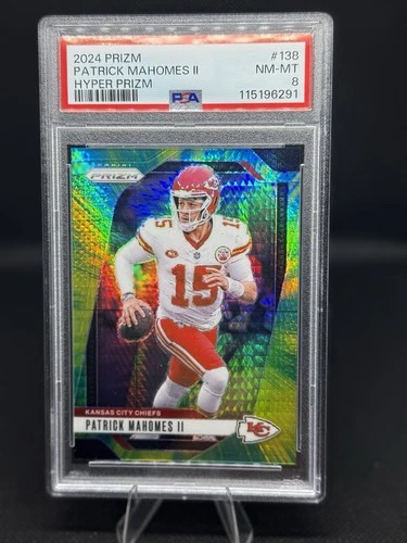 2024 Panini Prizm Patrick Mahomes II #138 Green