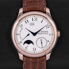 F.P.Journe Octa Automatique Lune Ref. AL Rose Gold White Dial