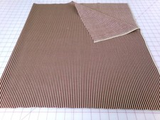 Striped Fabric Remnant Approx 22x44. Unbranded. D25-2265