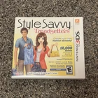 Style Savvy: Trendsetters (Nintendo 3DS, 2012) Complete in Box