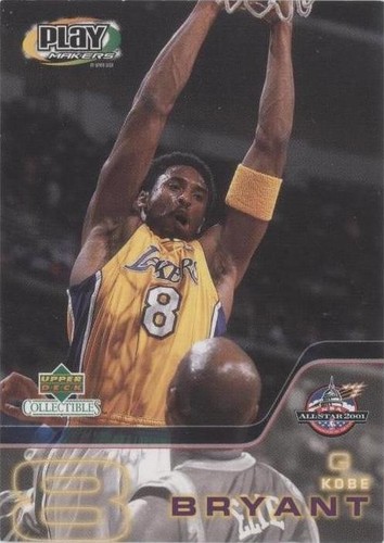 2000 Upper Deck Collectibles Playmakers 2001 All-Star Game Kobe
