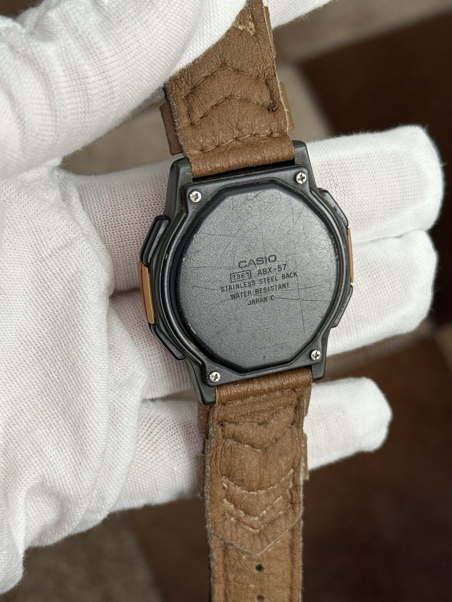 Rare Vintage Casio Twincept Data Bank ABX-57 Men's Digital