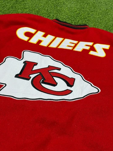 Kansas City Chiefs JH Design Baseball Jacket