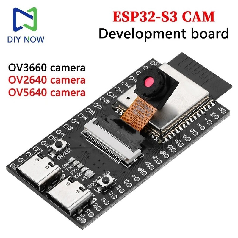 ESP ESP32-S3 CAM WiFi Bluetooth Development Board Module Onboard ESP32-S3 N16R8