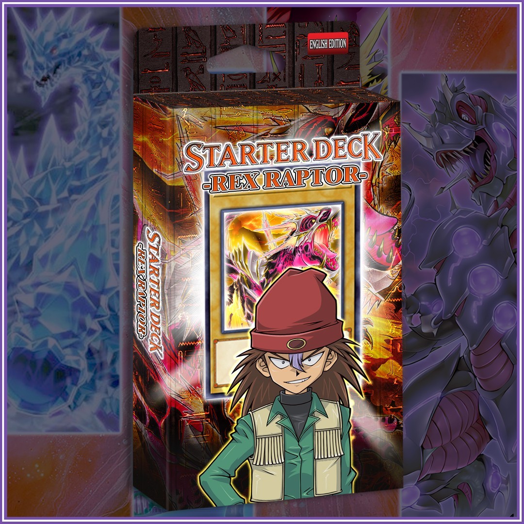 REX RAPTOR DINOSAUR STARTER DECK 54 Transcendosaurus Tyranno Xeno YuGiOh
