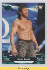 2023 Upper Deck AEW All Elite Wrestling Teal Kenny Omega #61 READ 0n5u