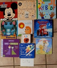 Lot of 10 BABY BOARD BOOKS