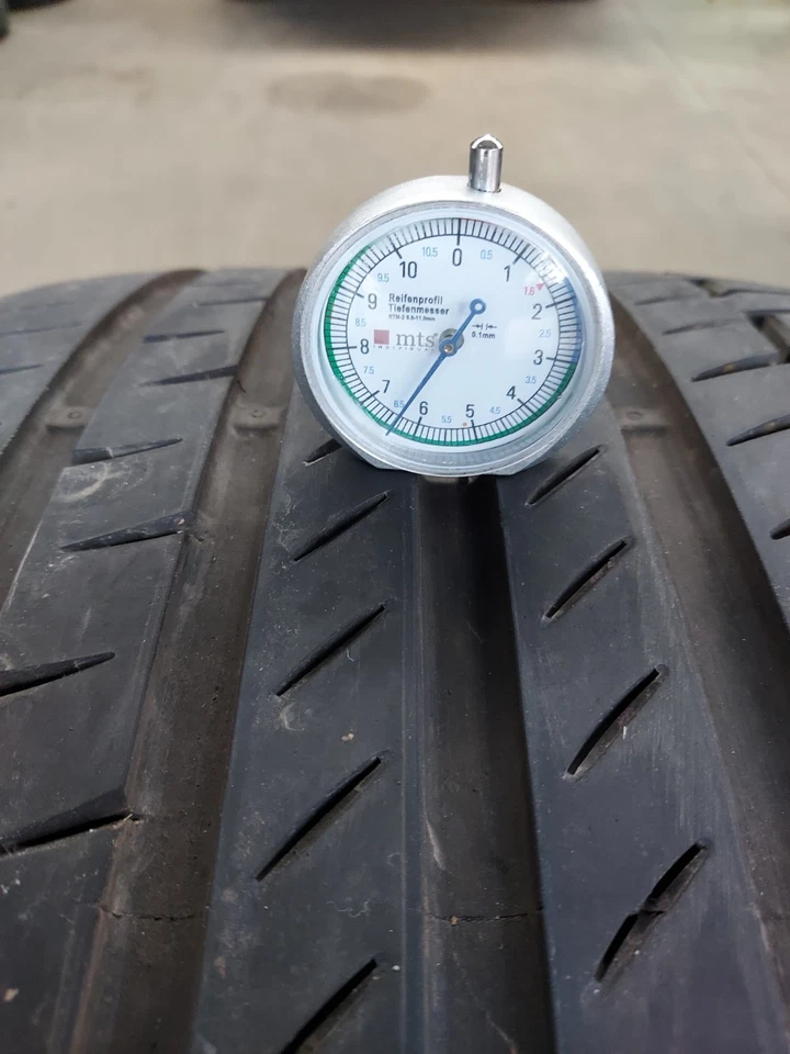 2x 315/30 R22 107Y XL Conti Premium Contact 6 - 6,4mm Sculpture Restante - Photo 3/3