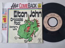 Elton John - Crocodile Rock 7'' Vinyl Germany HIT COMEBACK