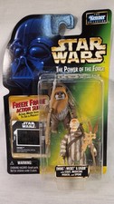 Star Wars Power of the Force Ewoks Wicket and Logray With Freeze Frame 1997 New