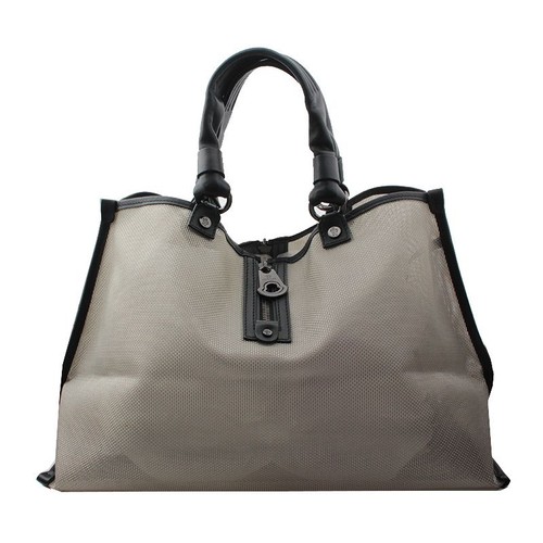 Moncler Calf Trim Mesh Big Tote Bag 144513480