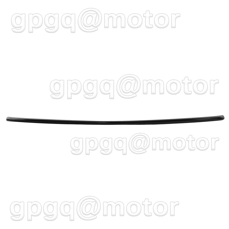 For VW Golf GTI R MK7 MK7.5 4DR 12-20 TCR Style Gloss BLK Rear Spoiler Extension - Image 4 of 4