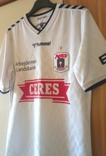 Maillot AGF Aarhus Domicile 2011-2012 Hummel - Bleu, Taille M, Numéro 10