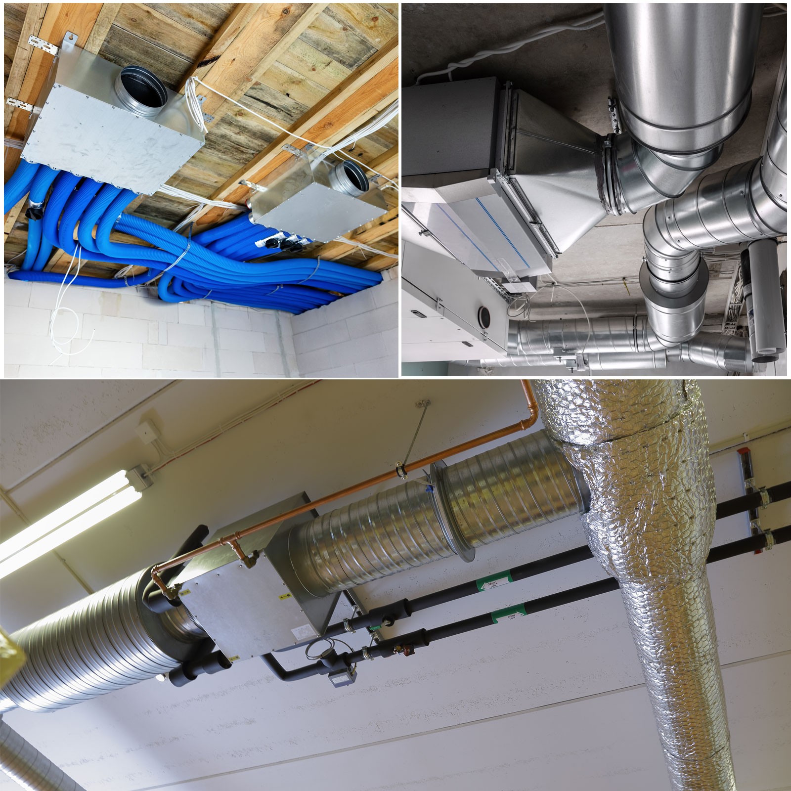 8 Inch Metal Duct Connector for Heating Cooling Ventilation Straight Pipe