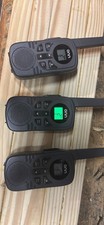 onn. Walkie Talkies Two-Way Radios 3-Pack, Model onn., Black