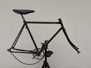Ancien vélo cadre course 700 ALCYON 1920 Altes fahrrad old