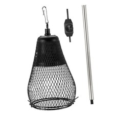 Reptile Heat Lamp Cap US Plug Reptile Heat Lamp Mesh Cage for Chicks