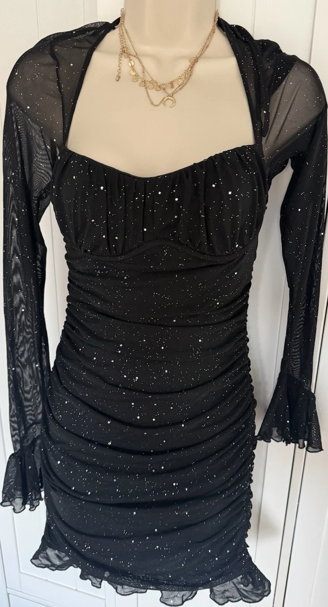 gold mini dress hoco Tight Gold Sequined Short Homecoming Dress – FancyVestido main image 1