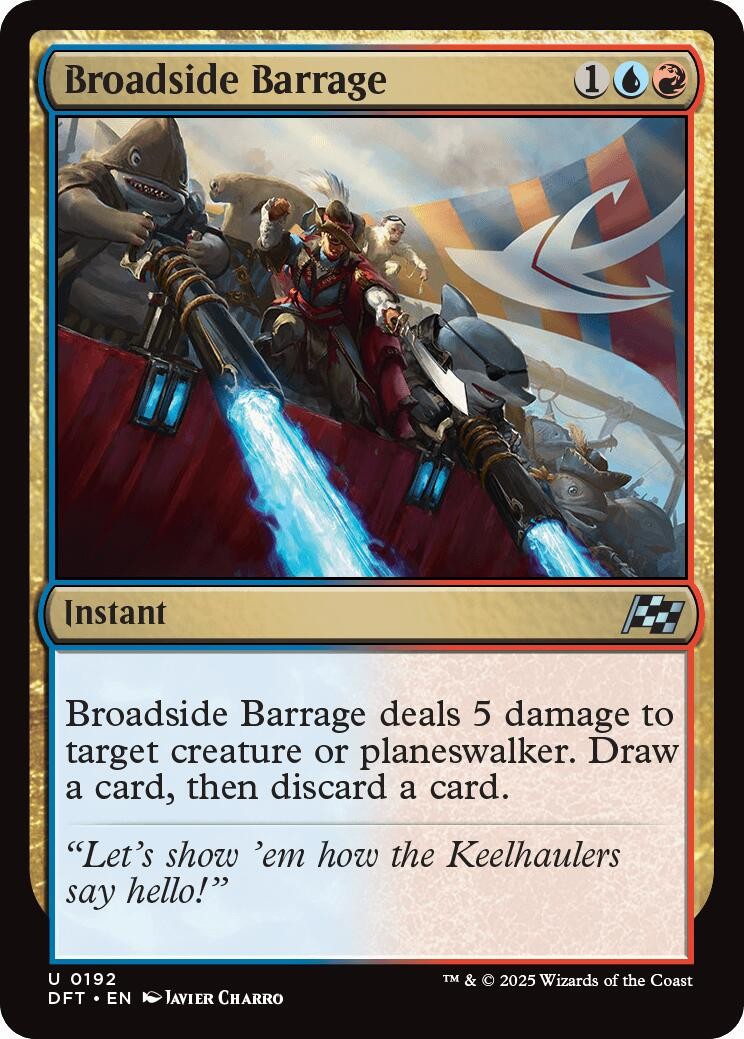 Broadside Barrage [DFT - 192 Near Mint]