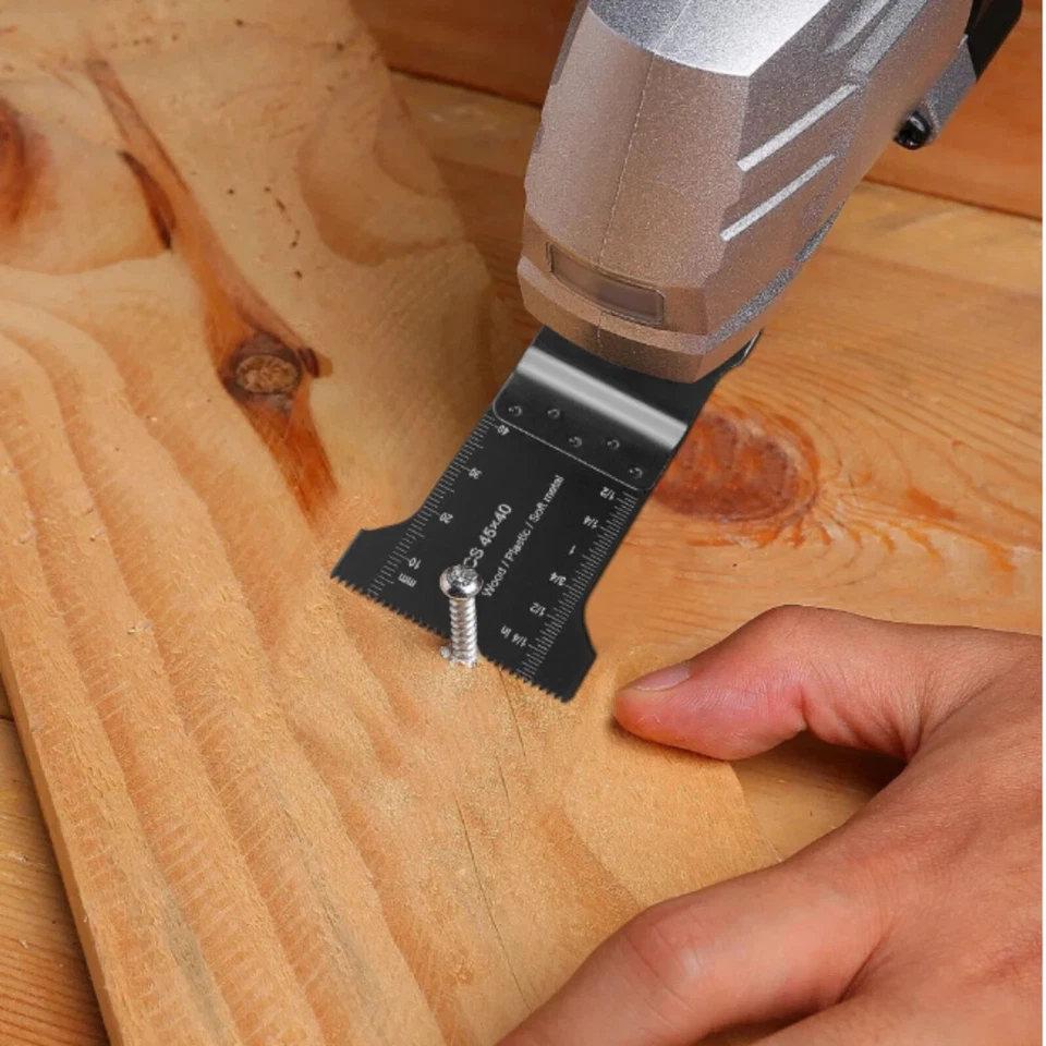 Compatible MultiTool Blade Set Bosch Fein Milwaukee Makita AEG Skill 35mm 10 pcs - Image 3 of 4