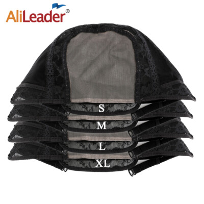 1Pcs Part Lace Wig Cap For Making Wigs Weaving Caps Hairnets S/M/L/Xl Adjustable