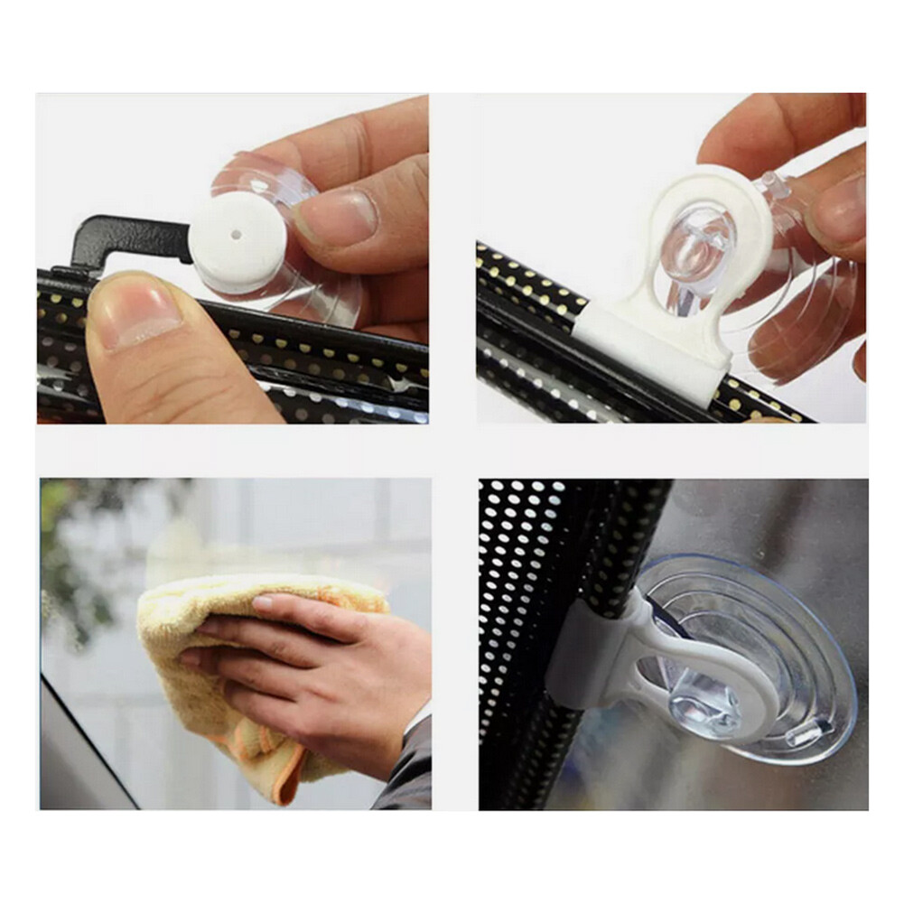 Retractable Car Auto Side Window Baby Sun Shade Shield Cover Roll Curtain Visor