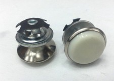 (4) NUEVO 1" NIQUELADO CON BASE DE NYLON PLACA GIRATORIA PIES DESLIZANTES para MESA SILLA