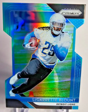2018 Panini Prizm Light Blue DieCut Prizm LeGarrette Blount #183/199 Lions